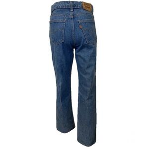 Levi's-718-0219 Student, 90's Vtg, Orange Tab, USA, Bleach Wash, Jeans. Sz-30x30